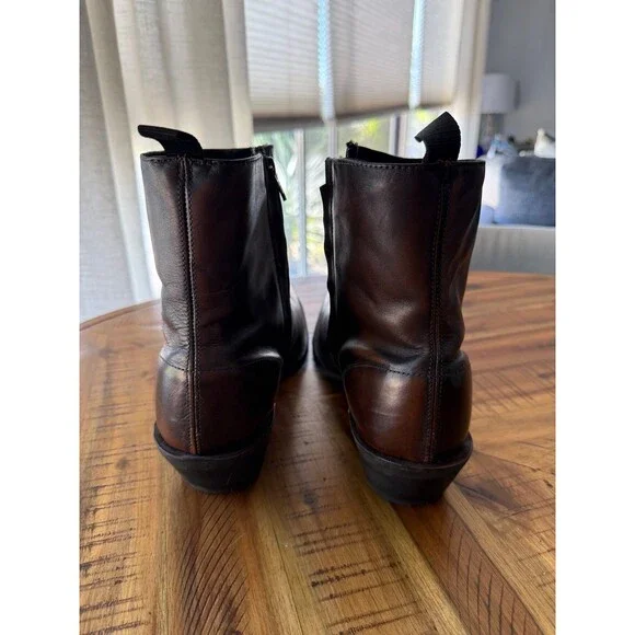 LAREDO MEN'S SIDE ZIPPER WESTERN BOOTS - ROUND TOE